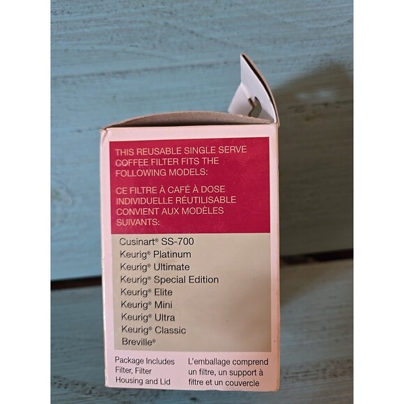 One All MEDELCO 2-RK101-CB-6 1-Cup Universal K-Cup Filter New In Open Box Coffee - Picture 3 of 7